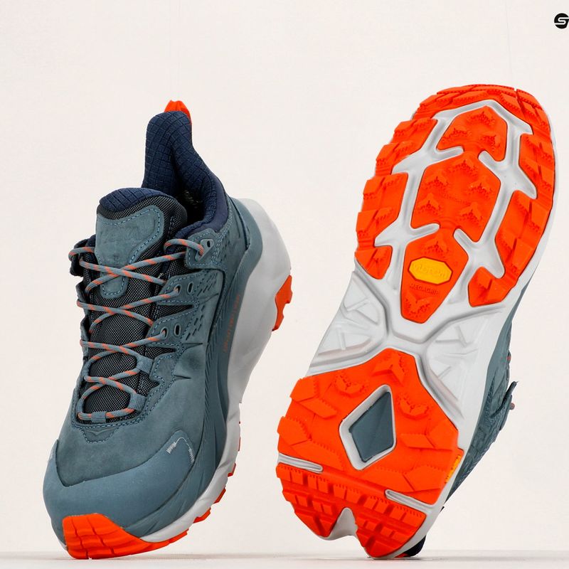 Buty turystyczne męskie HOKA Kaha 2 Low GTX goblin blue/harbor mist 21