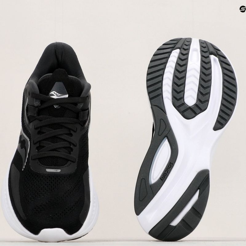 Buty do biegania damskie Saucony Guide 15 black/white 14