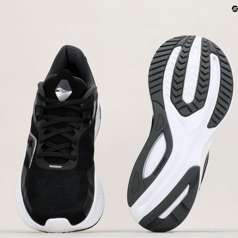Buty do biegania męskie Saucony Guide 15 black/white 17