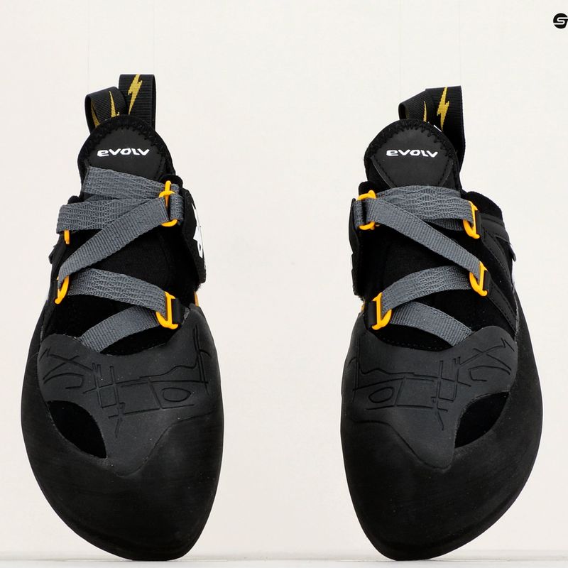 Buty wspinaczkowe Evolv Shaman Pro black/white 6
