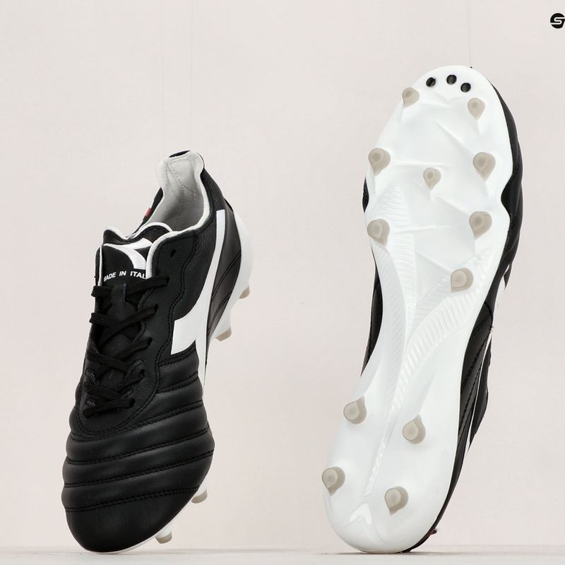 Buty piłkarskie męskie Diadora Brasil Elite2 Tech ITA LPX czarno-białe DD-101.178799-C0641-40,5 13