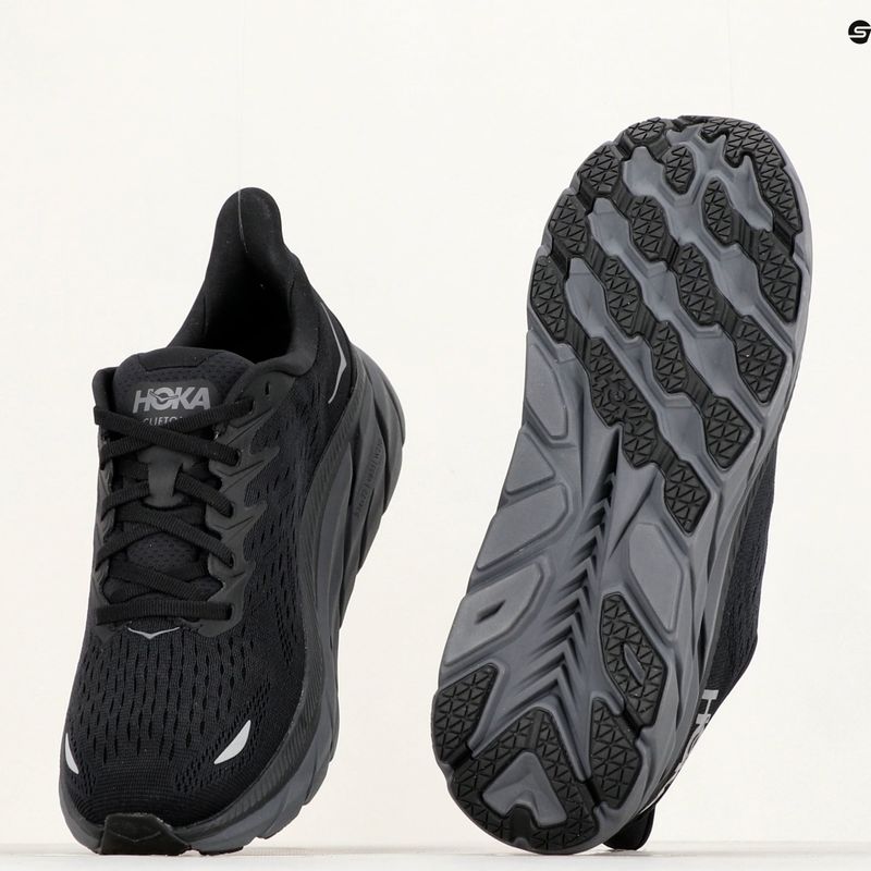 Buty do biegania męskie HOKA Clifton 8 black/black 12