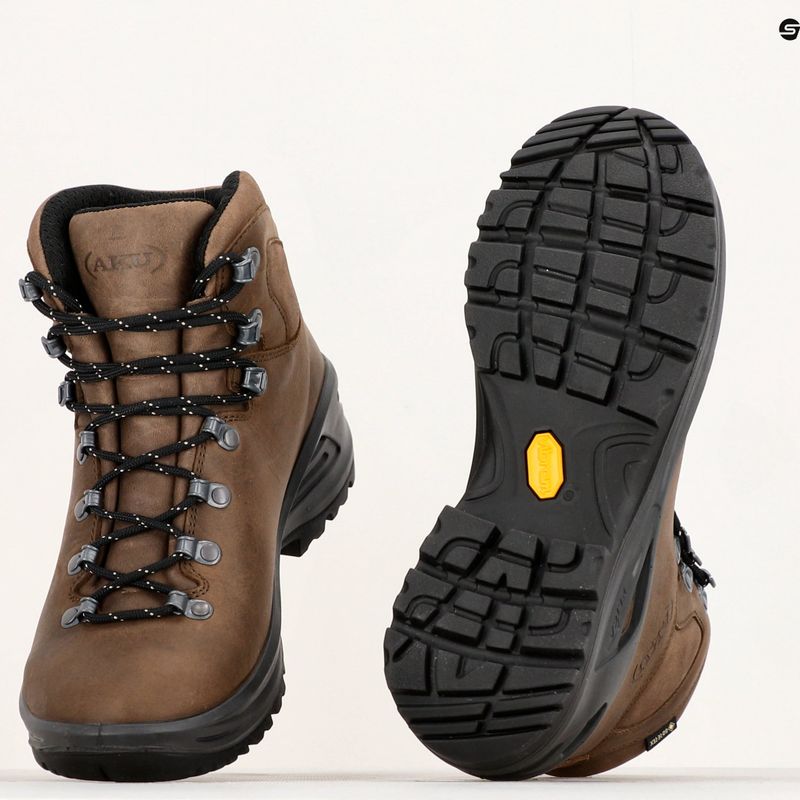 Buty trekkingowe damskie AKU Tribute II GTX brown 13