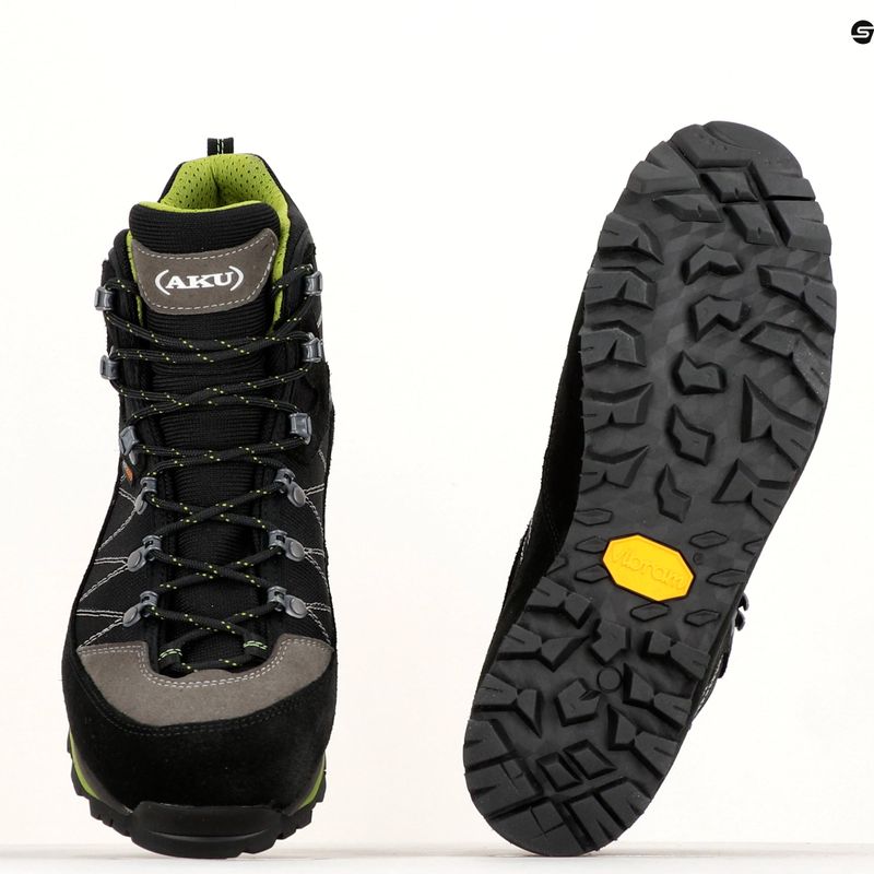 Buty trekkingowe męskie AKU Trekker Lite III GTX black/green 13