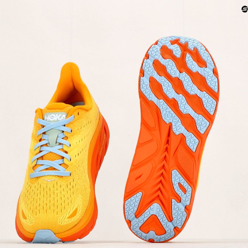 Buty do biegania męskie HOKA Clifton 8 radiant yellow/maize 12