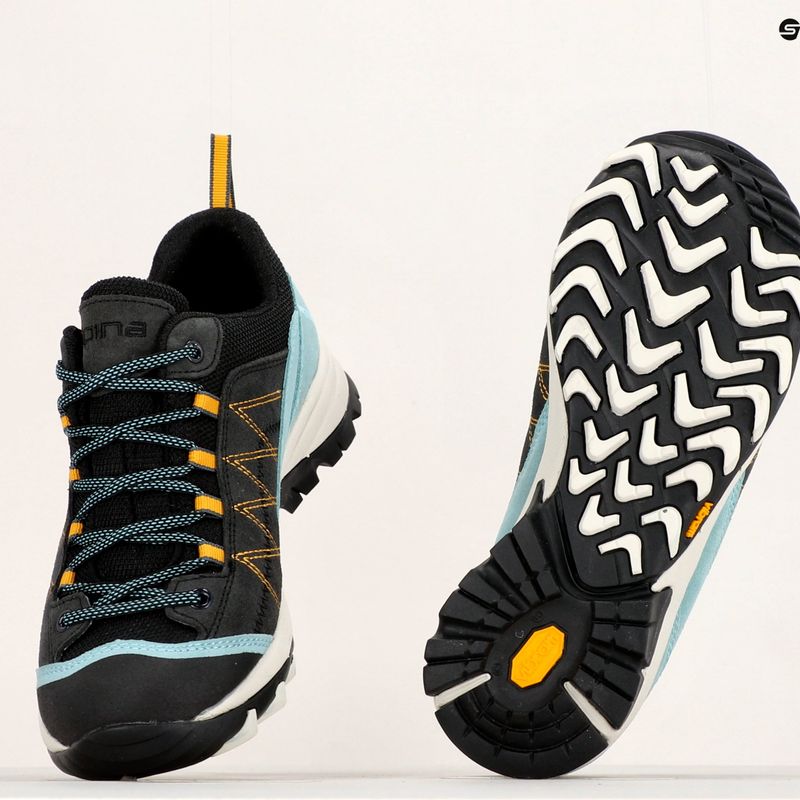 Buty trekkingowe damskie Alpina Glacia opal blue/black 12