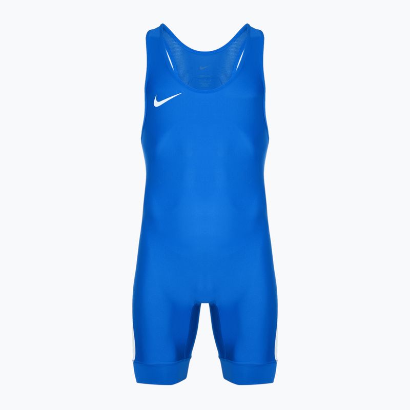 Kombinezon męski Nike Grappler Elite Singlet royal/white