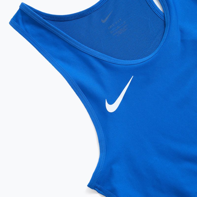 Kombinezon męski Nike Grappler Elite Singlet royal/white 3