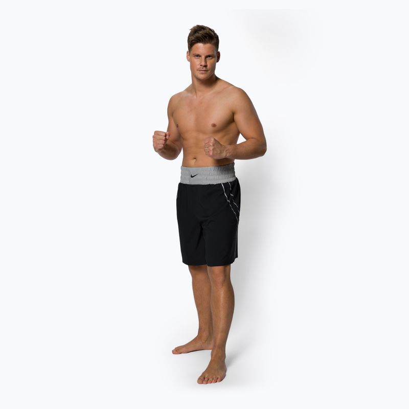 Spodenki bokserskie męskie Nike Boxing Short black/pewter 2