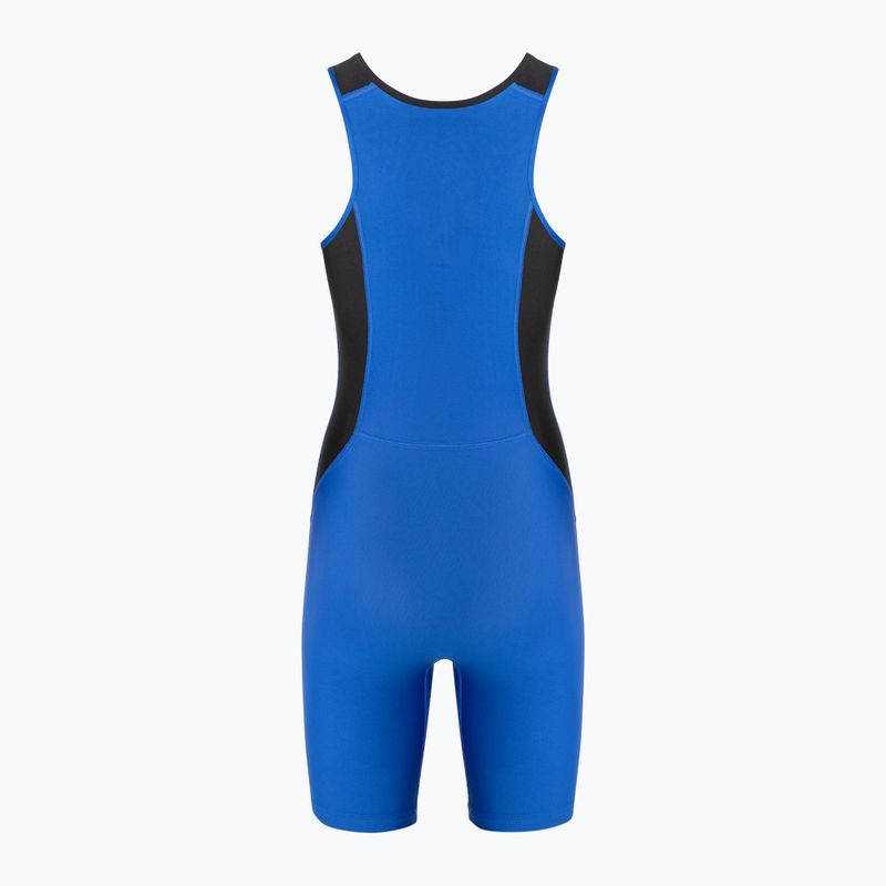 Trykot zapaśniczy damski Nike Weightlifting Singlet royal/black 2