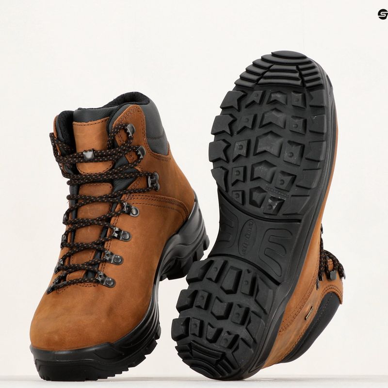 Buty trekkingowe męskie Alpina Tundra brown 14