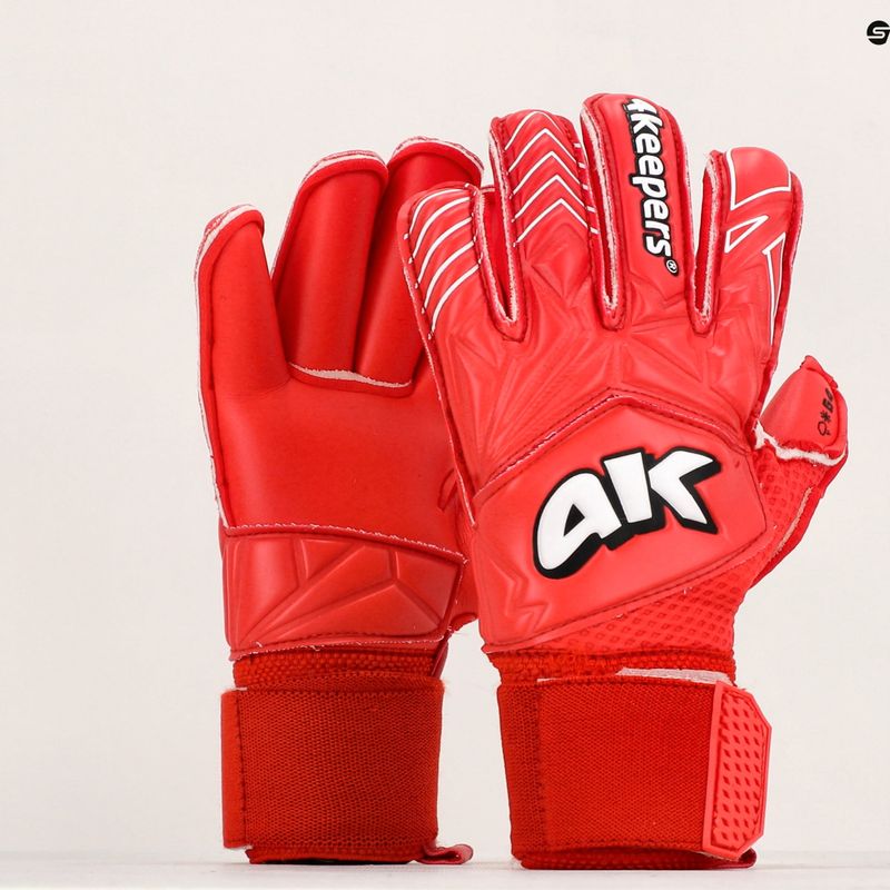 Rękawice bramkarskie dziecięce 4keepers Force V4.23 RF Jr czerwony 9