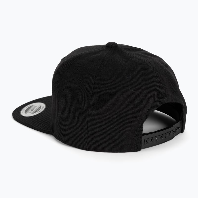 Czapka z daszkiem męska 100% Essential Snapback black 3