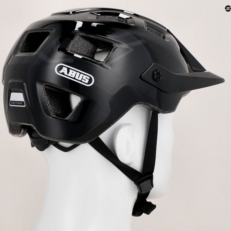 Kask rowerowy ABUS MoTrip shiny black 9