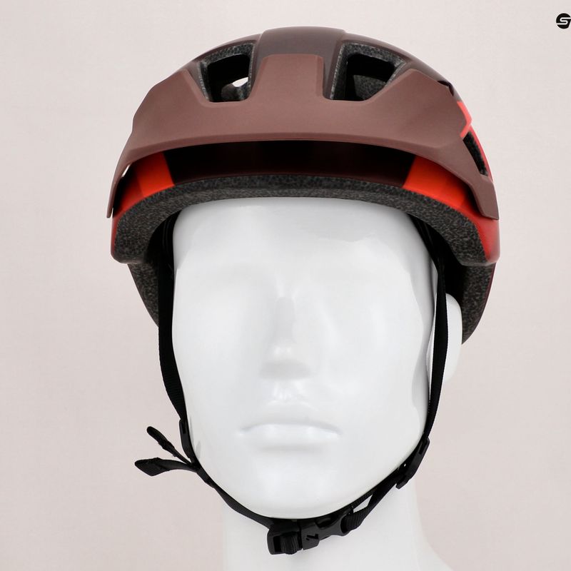 Kask rowerowy Lazer Chiru matte red 9