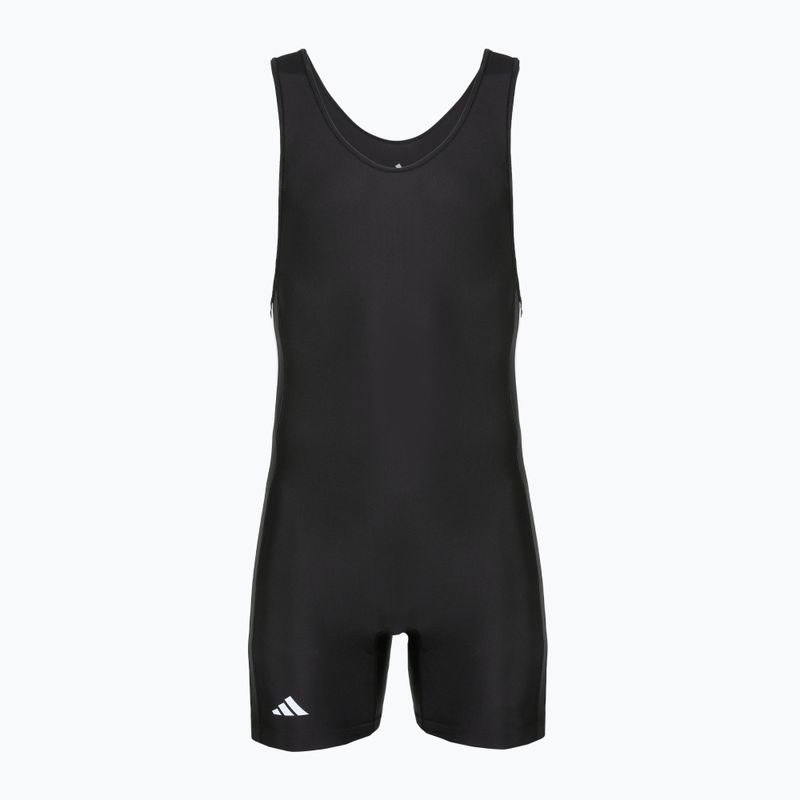 Kombinezon męski adidas 3 Stripe Singlet black/white