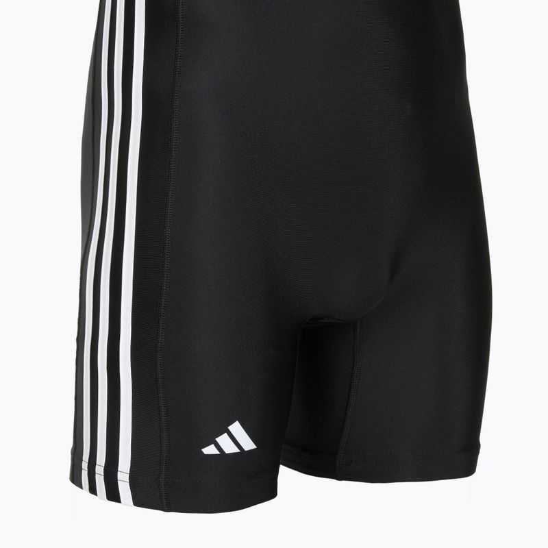 Kombinezon męski adidas 3 Stripe Singlet black/white 3