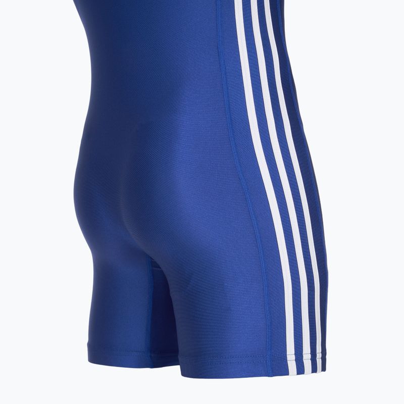 Kombinezon męski adidas 3 Stripe Singlet royal/white 4