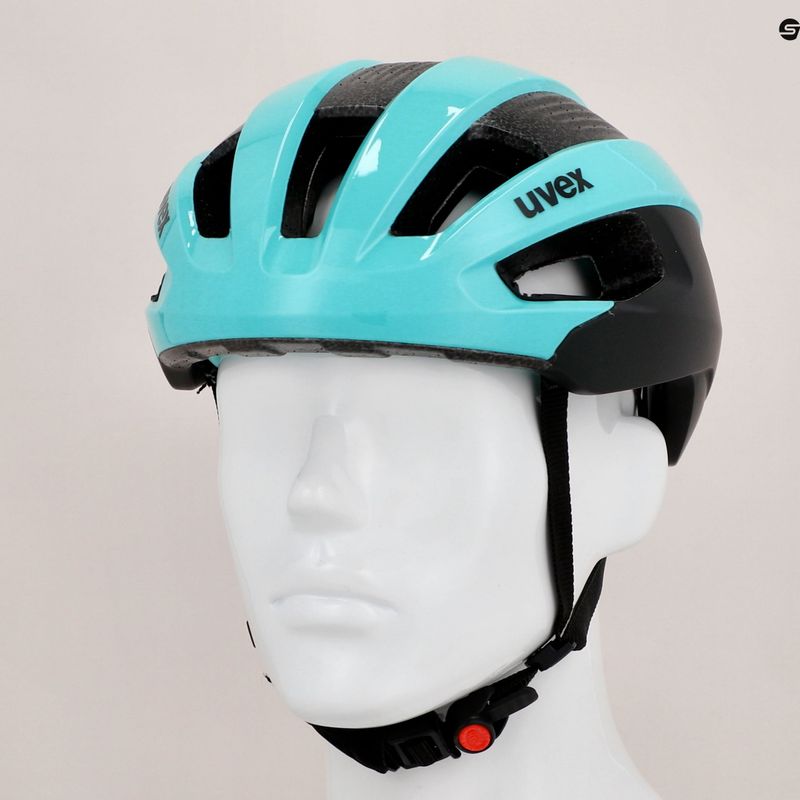 Kask rowerowy UVEX Rise CC aqua black 9