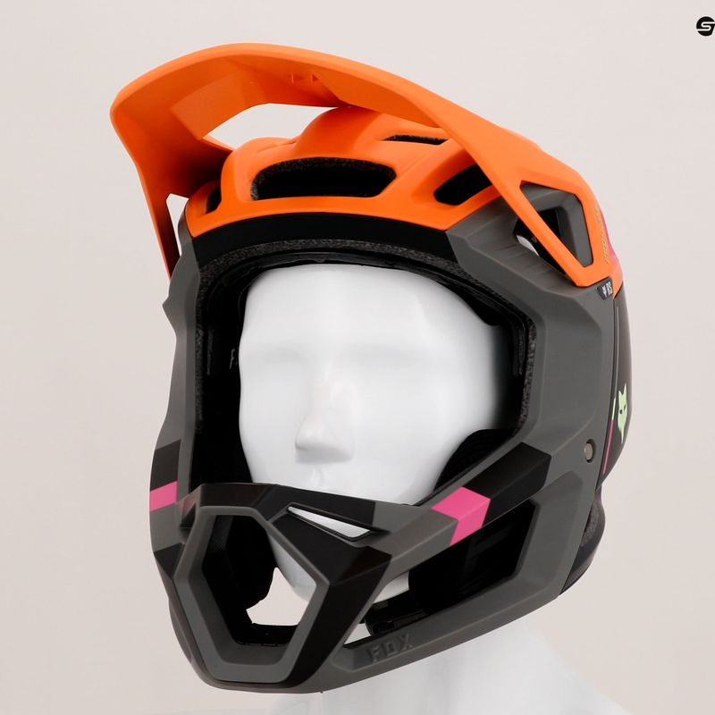 Kask rowerowy Fox Racing Proframe RS CLYZO orange 13