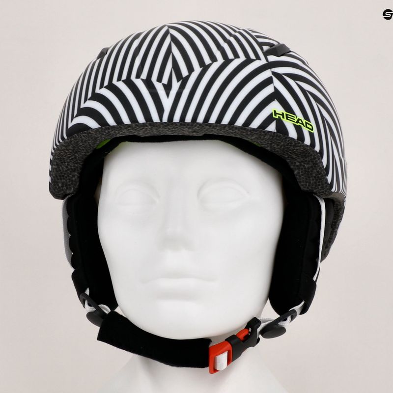 Kask narciarski dziecięcy HEAD Mojo Jr razzle 12