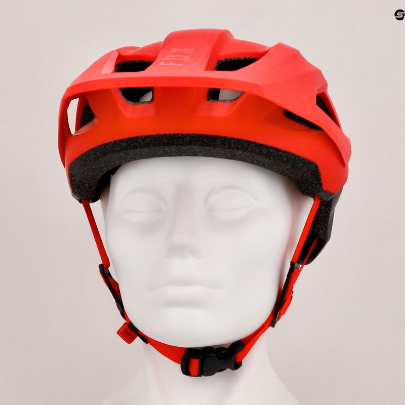 Kask rowerowy dziecięcy Fox Racing Mainframe Jr red 9