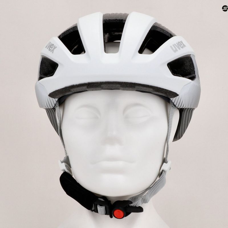 Kask rowerowy UVEX Rise CC WE white/grey matt 12