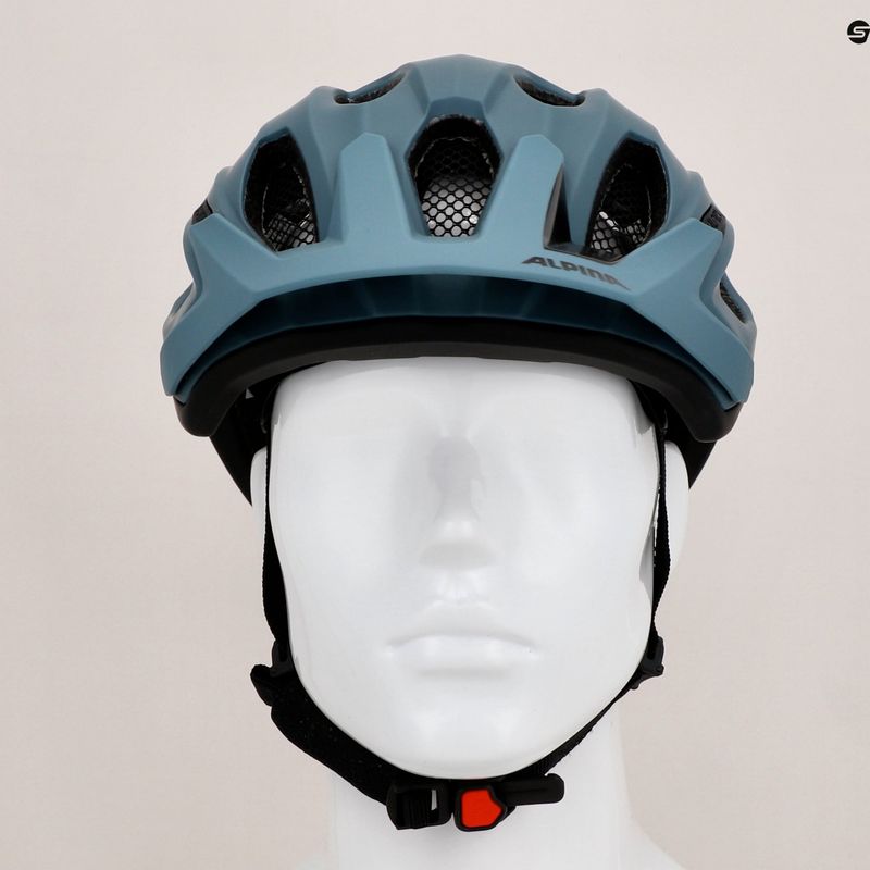 Kask rowerowy Alpina Carapax 2.0 dirt blue matt 9