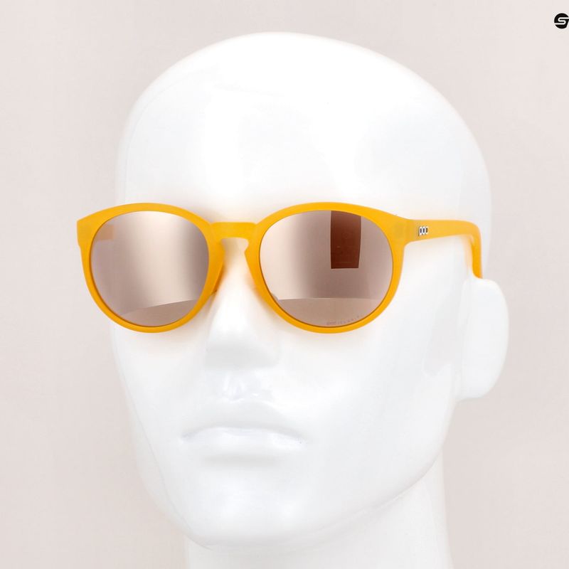 Okulary przeciwsłoneczne POC Know aventurine yellow translucent/clarity trail silver 6
