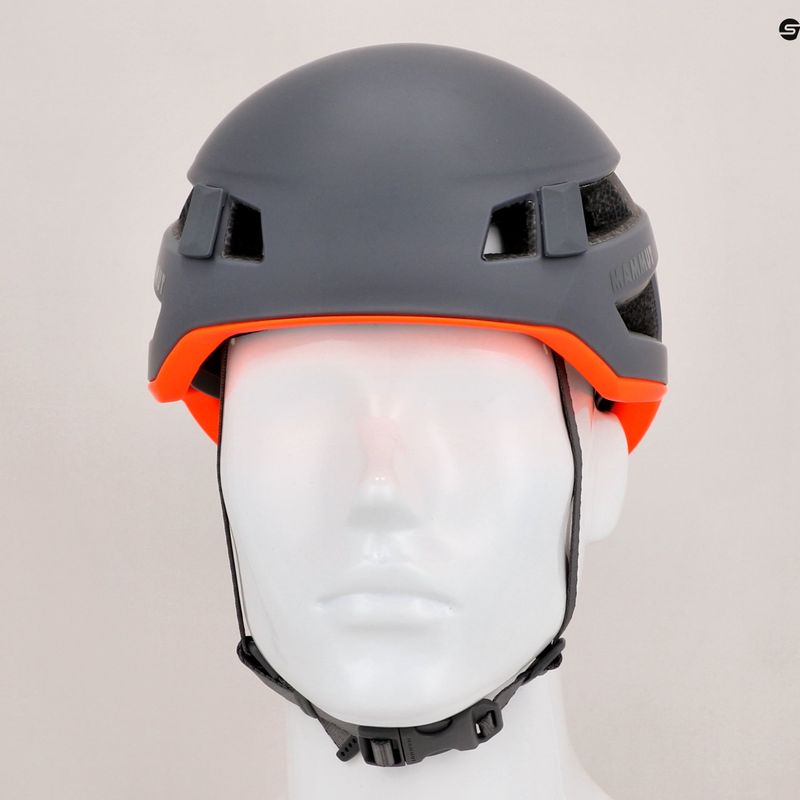 Kask wspinaczkowy Mammut Crag Sender titanium 10