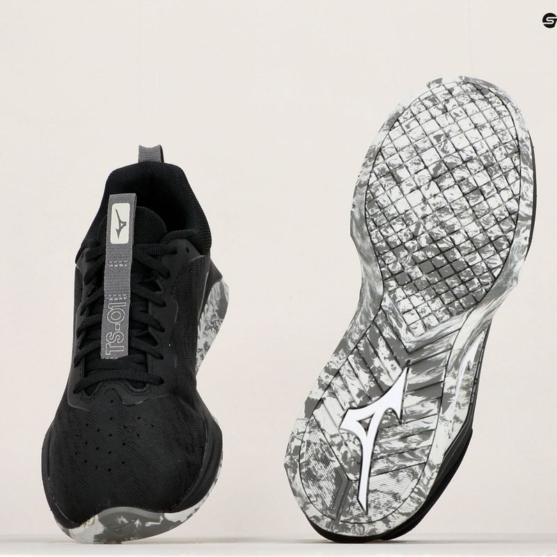 Buty treningowe męskie Mizuno TS-01 black/white/quiet shade 14