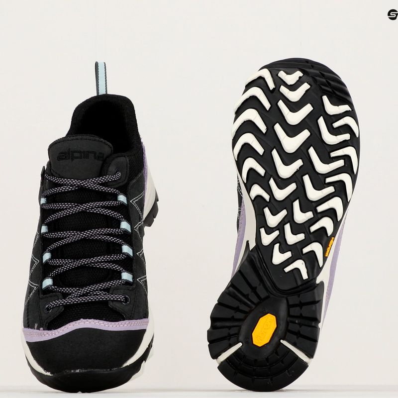 Buty trekkingowe damskie Alpina Glacia lavander/black 16