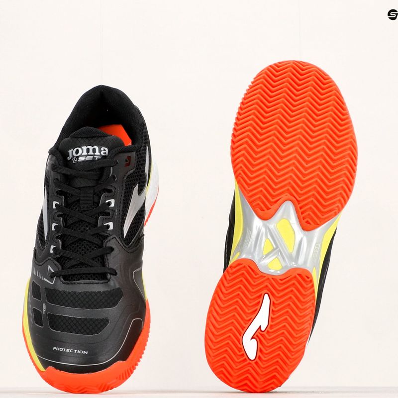 Buty męskie Joma Set P black/lemon fluor 17