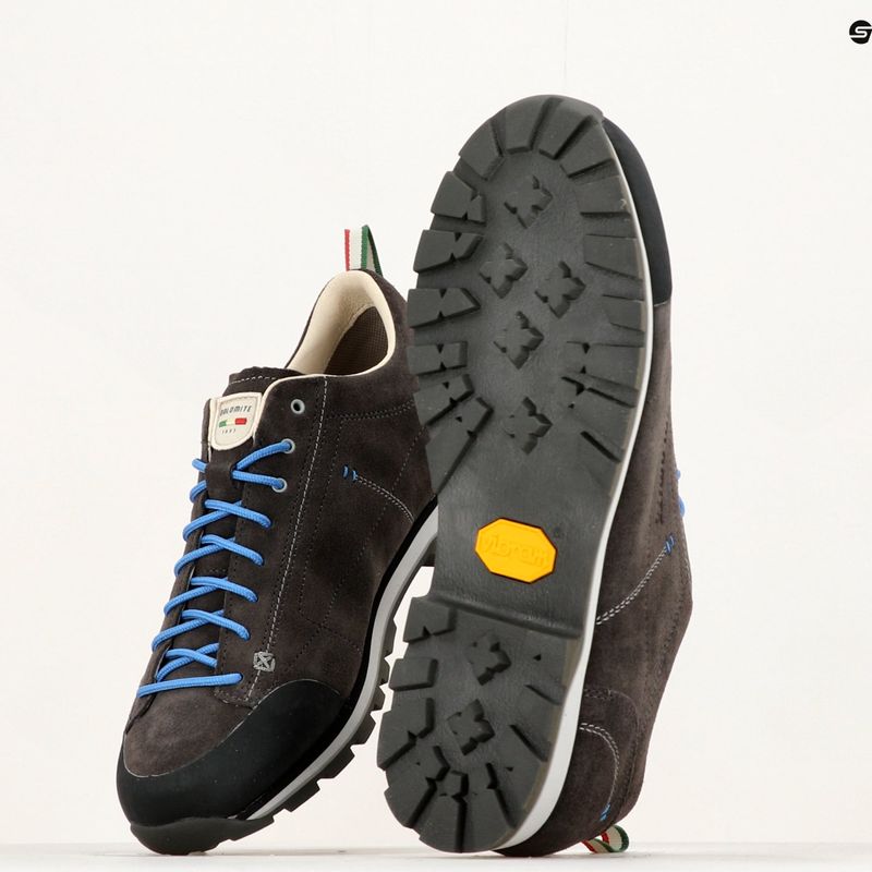 Buty turystyczne męskie Dolomite 54 Low anthracite/blue 9
