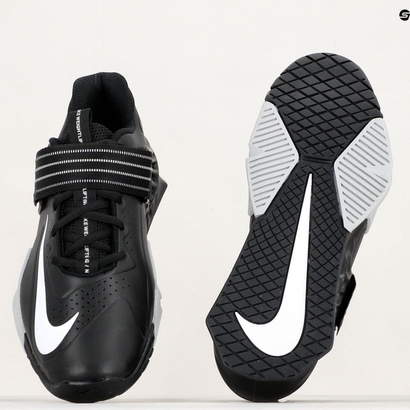 Buty do podnoszenia ciężarów Nike Savaleos black/grey fog 12
