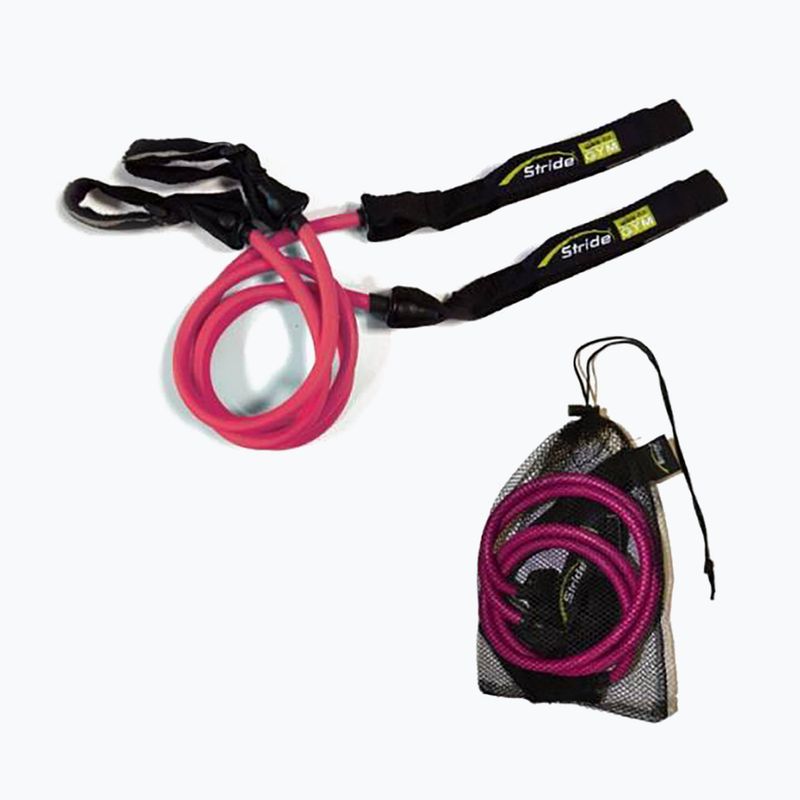 Gumy do treningu z kijami nordic walking GABEL Stride Gym Rubber 151B czerwony