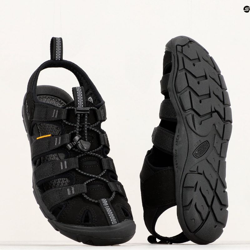 Sandały damskie KEEN Clearwater CNX black/black 16