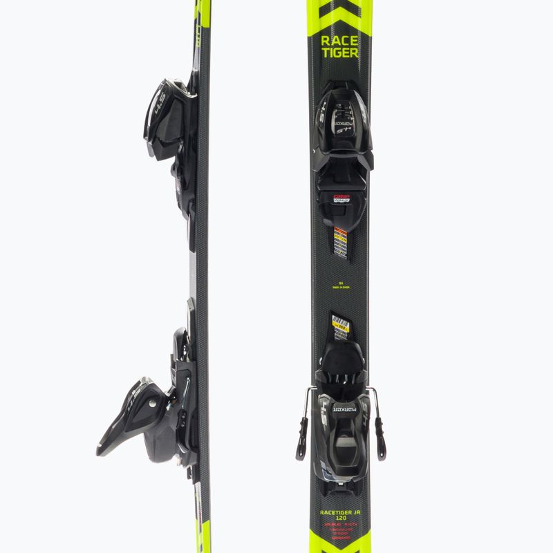 Narty zjazdowe dziecięce Völkl RACETIGER Junior + wiązania 4.5 VMotion Jr. yellow/black 5