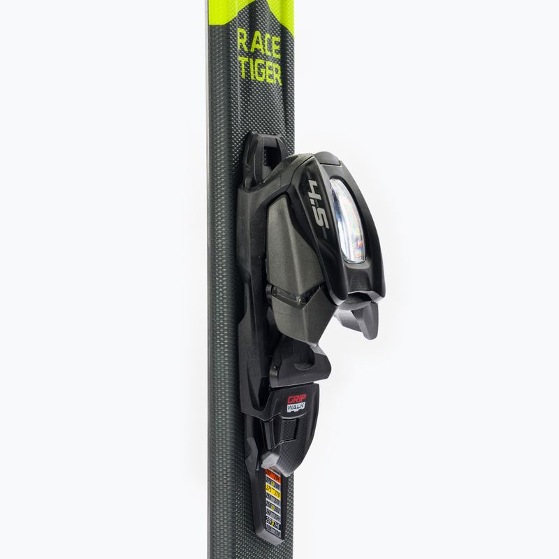 Narty zjazdowe dziecięce Völkl RACETIGER Junior + wiązania 4.5 VMotion Jr. yellow/black 6
