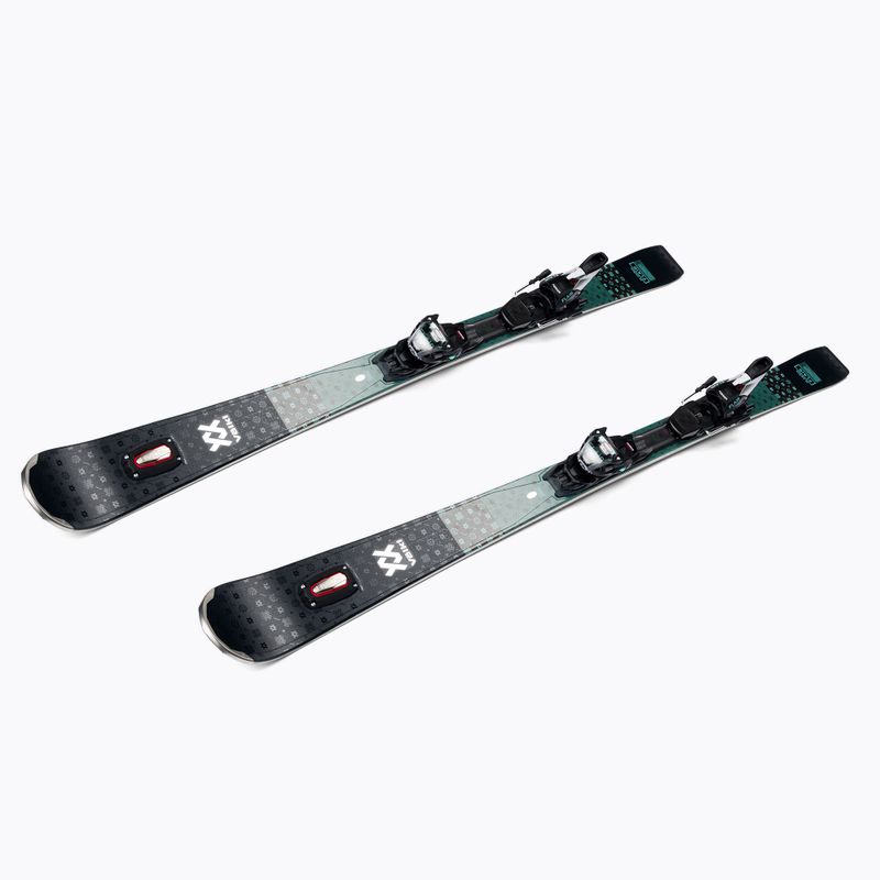 Narty zjazdowe damskie Völkl FLAIR SC Carbon + wiązania VMotion 11 alu GW Lady jade 4