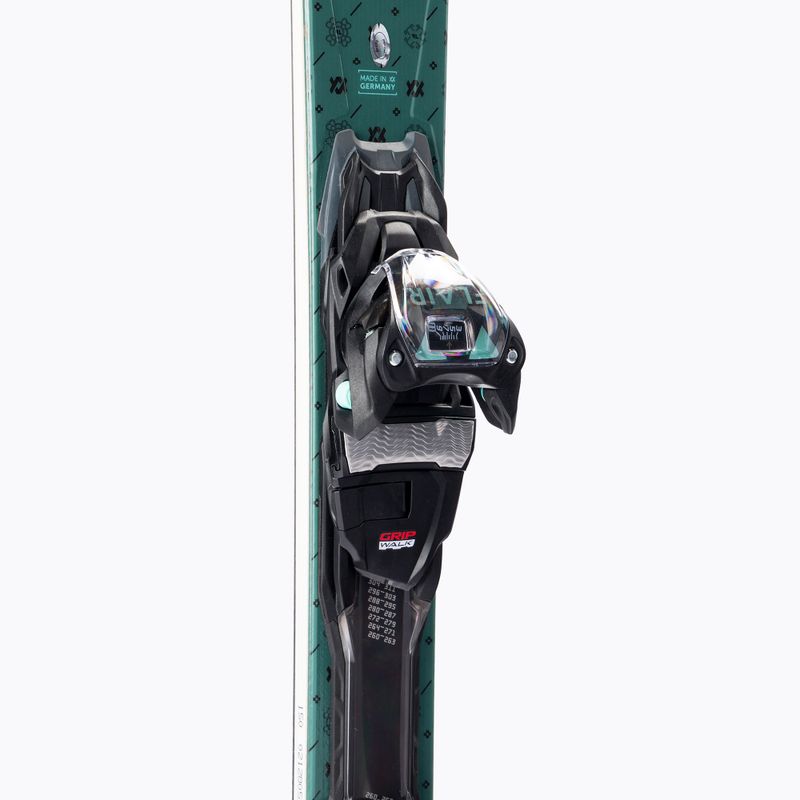 Narty zjazdowe damskie Völkl FLAIR SC Carbon + wiązania VMotion 11 alu GW Lady jade 7