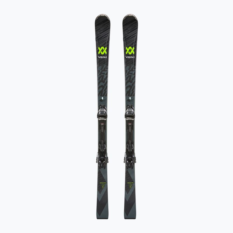Narty zjazdowe Völkl Deacon XTD + wiązania vMotion 10 GW black/lime green