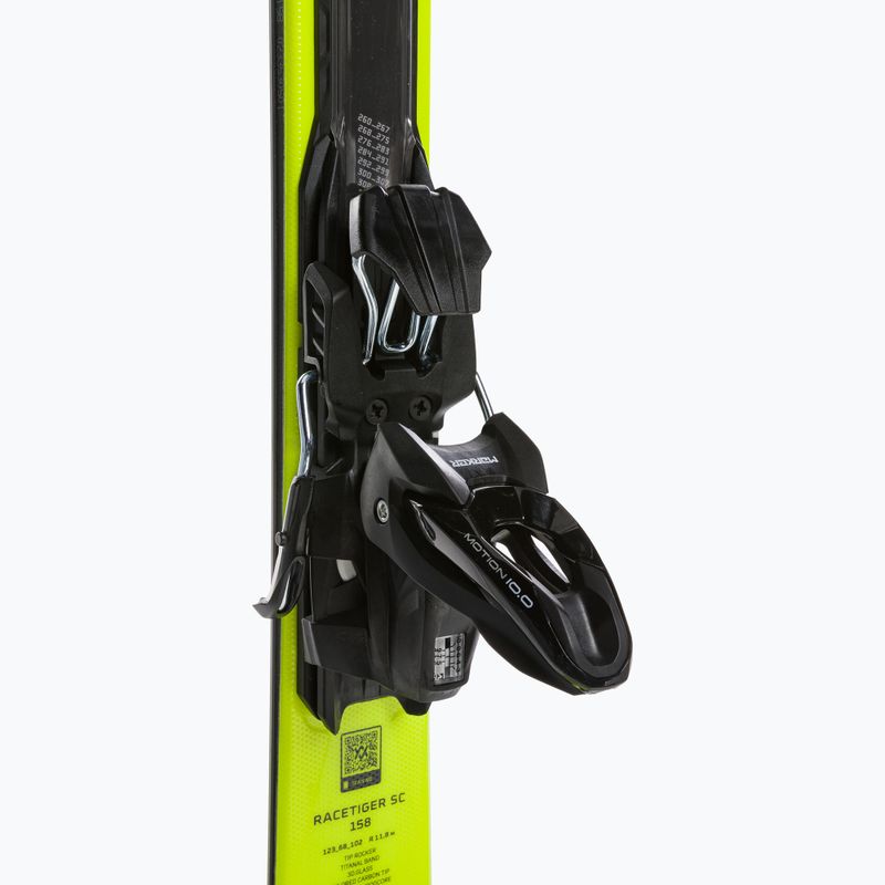 Narty zjazdowe Völkl Racetiger SC Black + wiązania vMotion 10 GW black/yellow 5