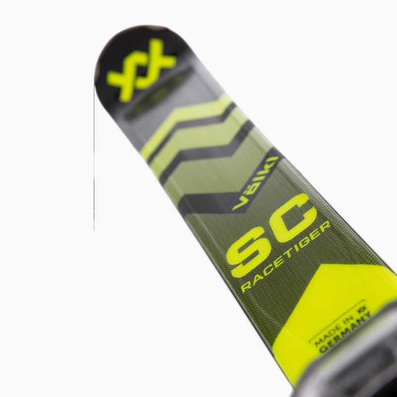 Narty zjazdowe Völkl Racetiger SC Black + wiązania VMotion 10 GW 2024 2