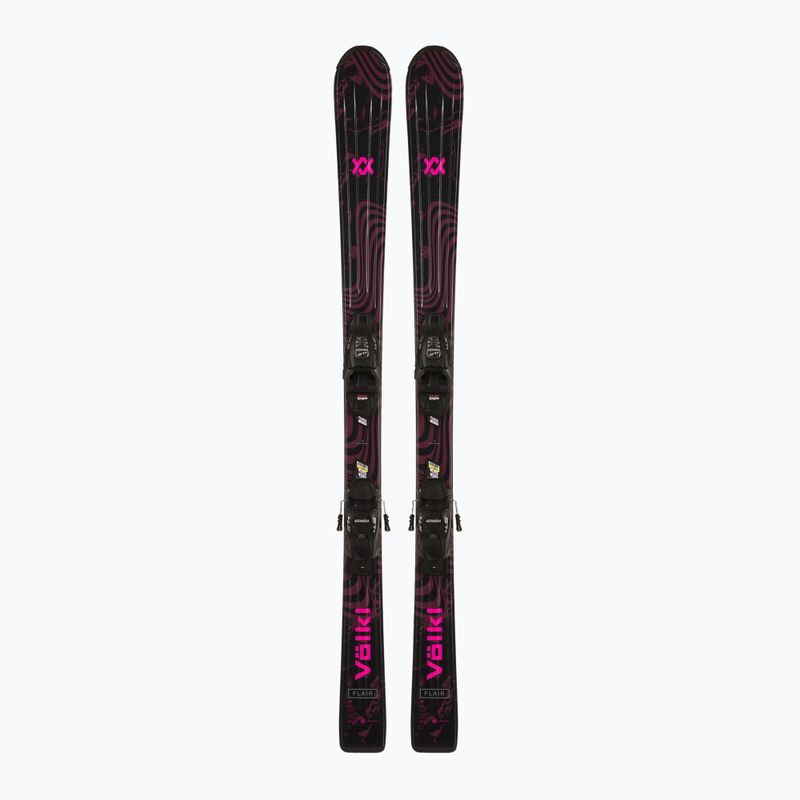 Narty zjazdowe dziecięce Völkl Flair Jr + wiązania 4.5 VMotion Jr Lady 80-90 cm