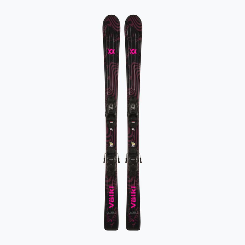 Narty zjazdowe dziecięce Völkl Flair Jr + wiązania 4.5 VMotion Jr Lady 100-120 cm