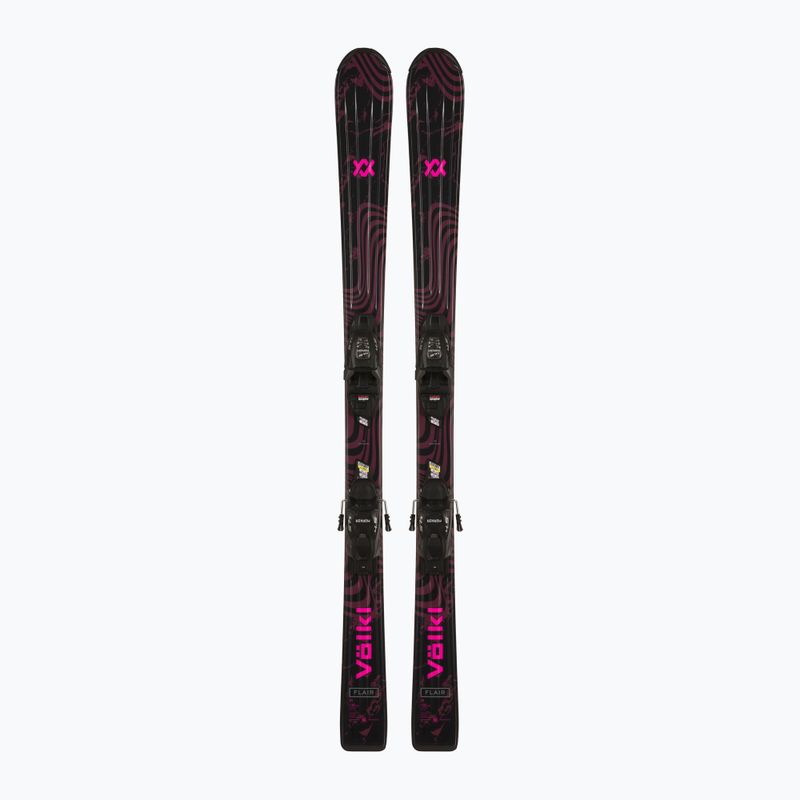 Narty zjazdowe dziecięce Völkl Flair Jr + wiązania 4.5 VMotion Jr Lady 130-160 cm