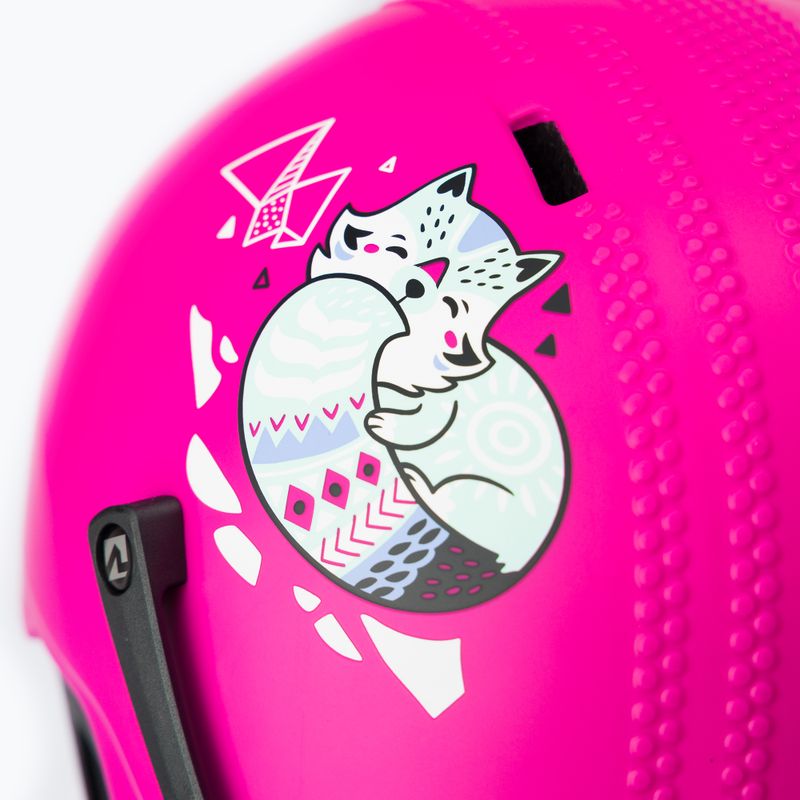 Kask narciarski dziecięcy  Marker Bino pink w/water decal 8