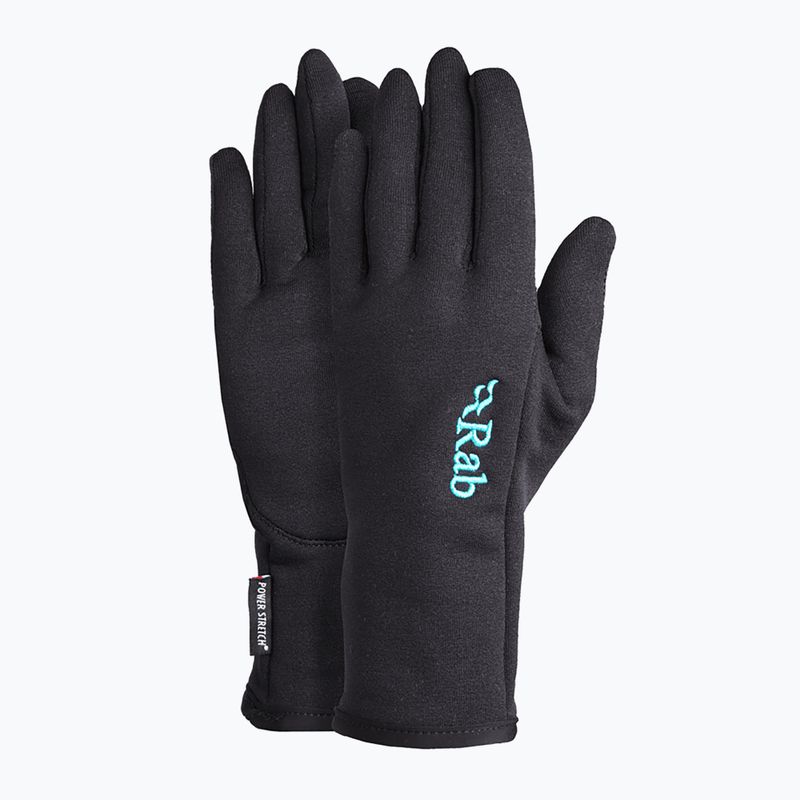 Rękawiczki trekkingowe damskie Rab Power Stretch Pro black