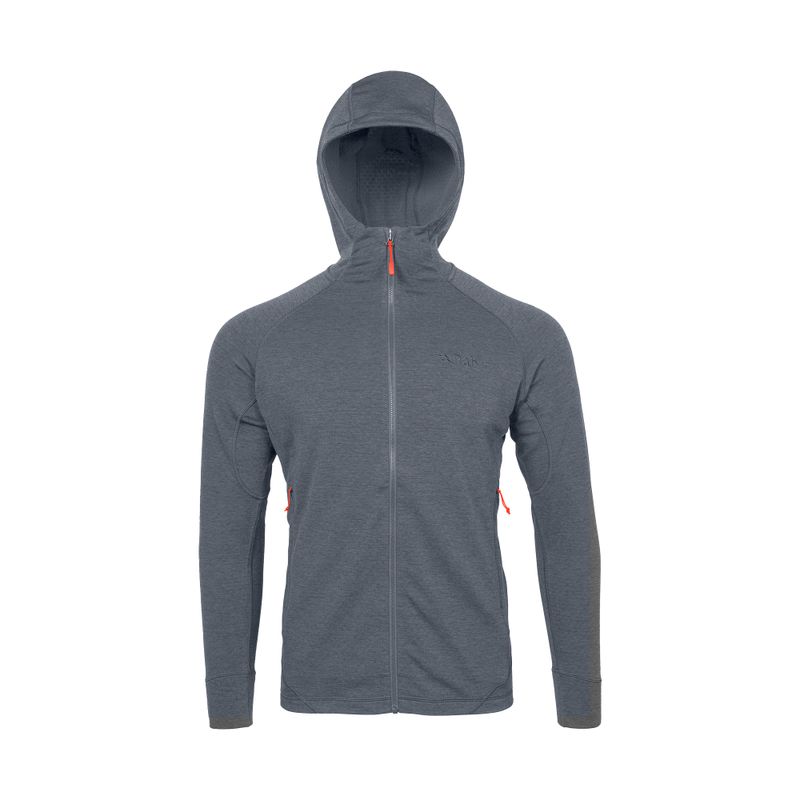 Bluza trekkingowa męska Rab Nexus steel cs1 2